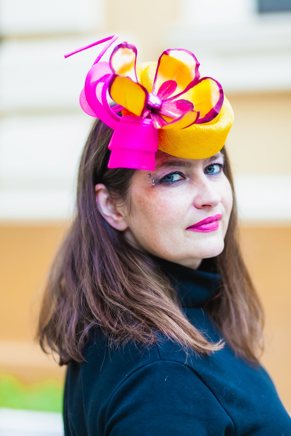 Flora: Couture Hat/Fascinator