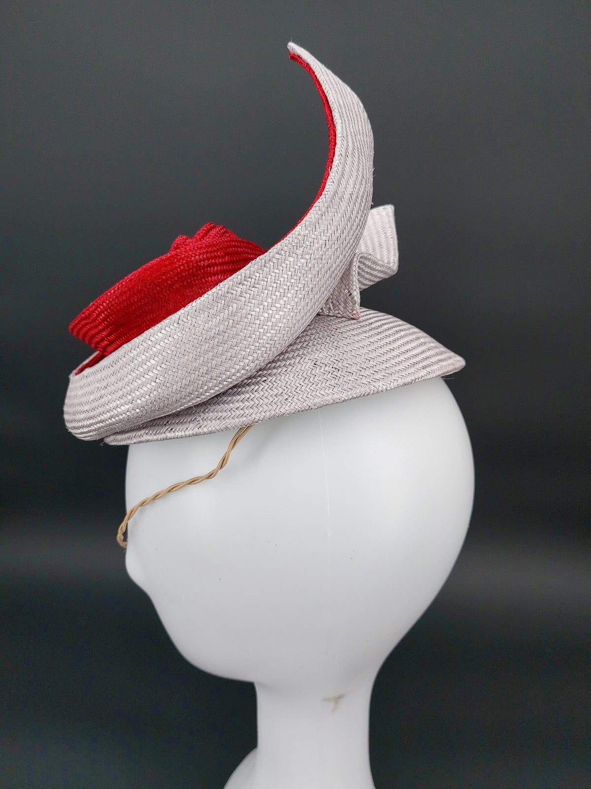 Rosie: Couture Hat/Fascinator
