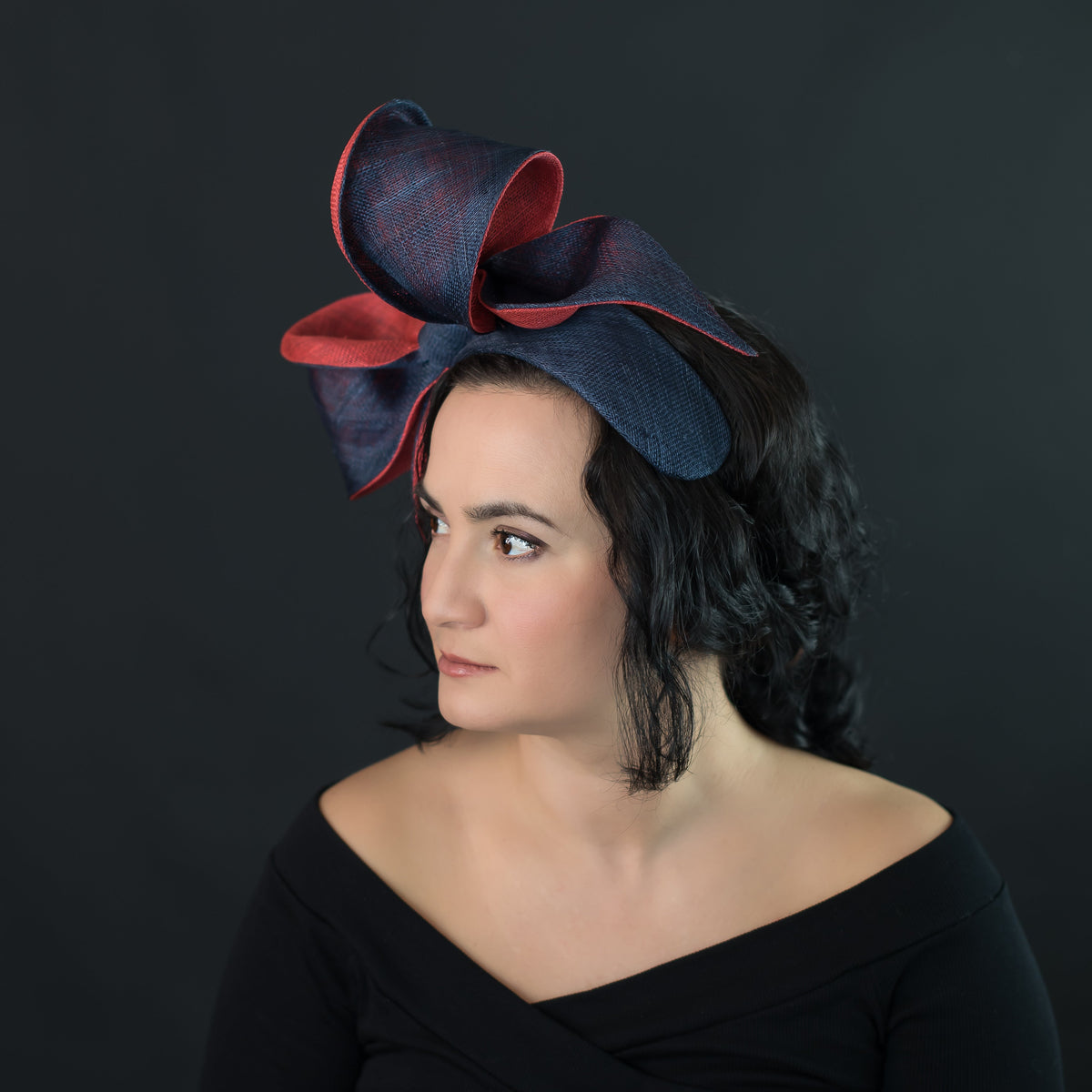 Louise: Couture Hat/Fascinator