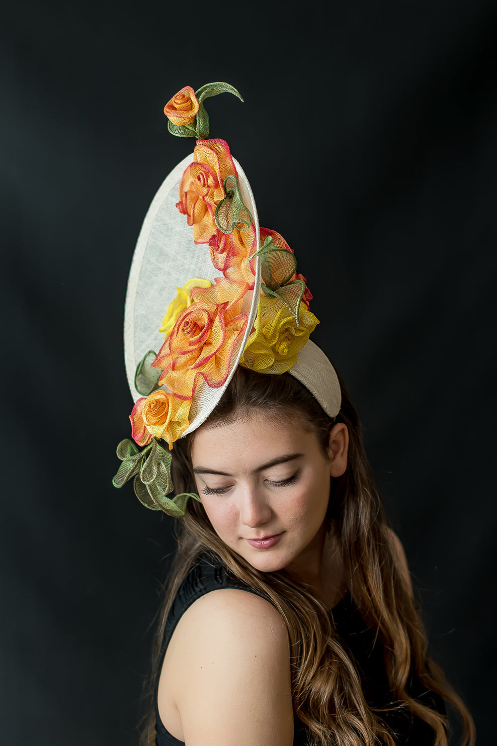 Madeleine: Couture Hat/Fascinator
