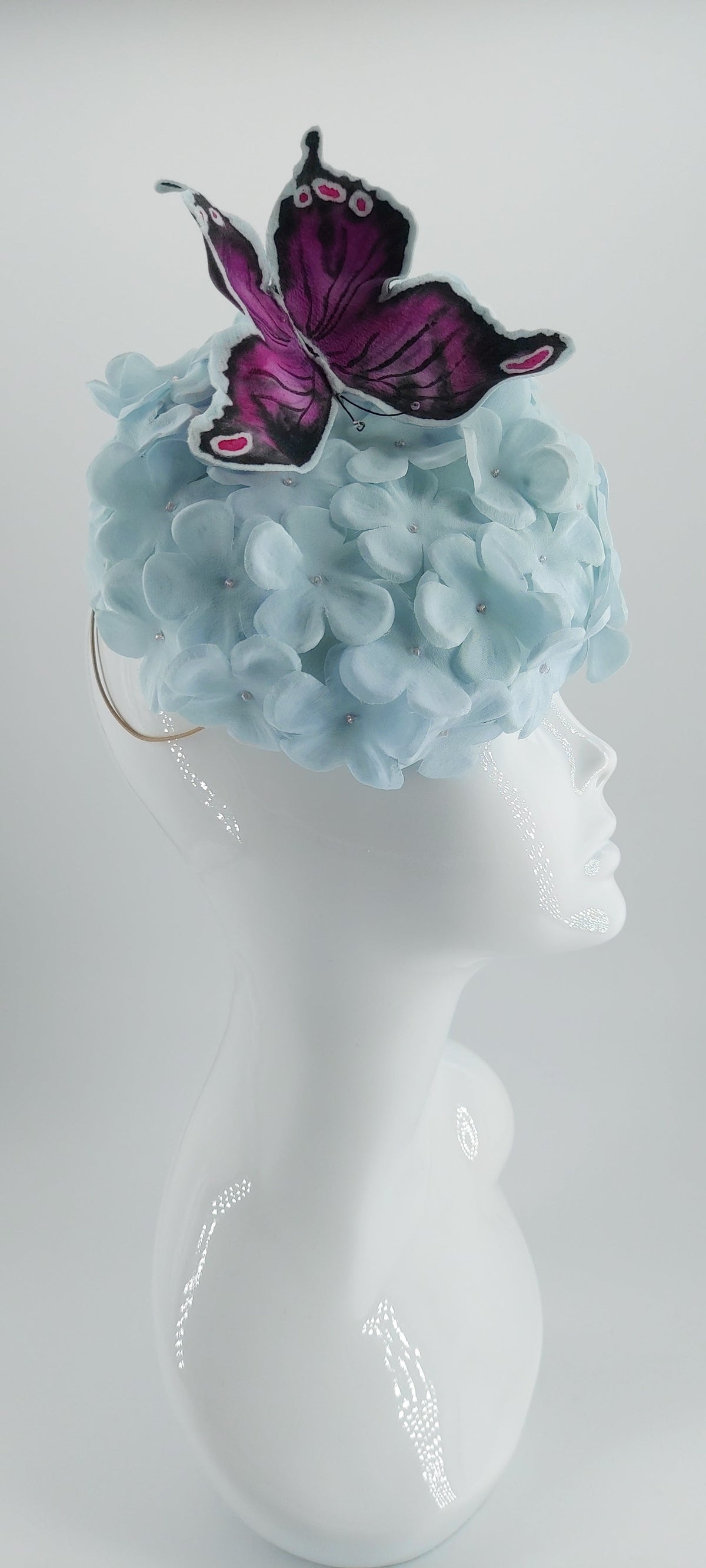 After The Rain: Couture Hat/Fascinator