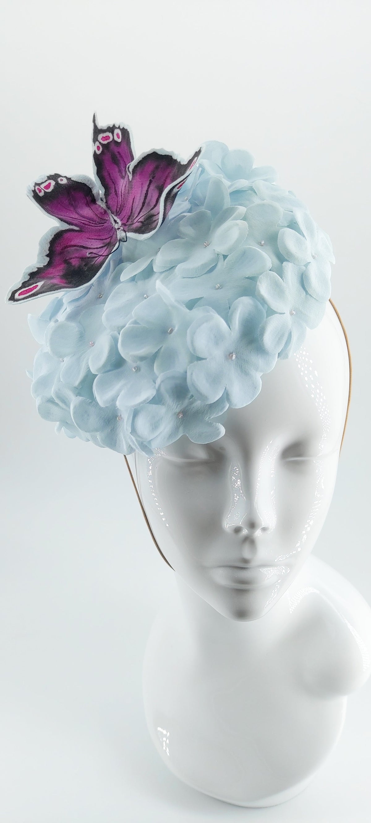 After The Rain: Couture Hat/Fascinator