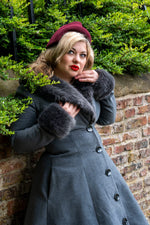 Autumn beret: Couture Hat / Fascinator / Beret