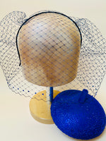 Silver Moonlight: Couture Hat / Fascinator
