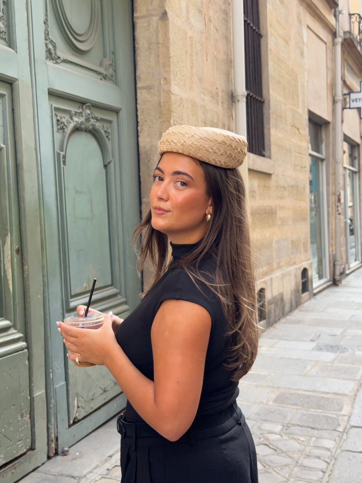Marion : Couture Hat/Fascinator/Beret