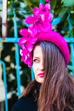 Amelie: Couture hat/Fascinator