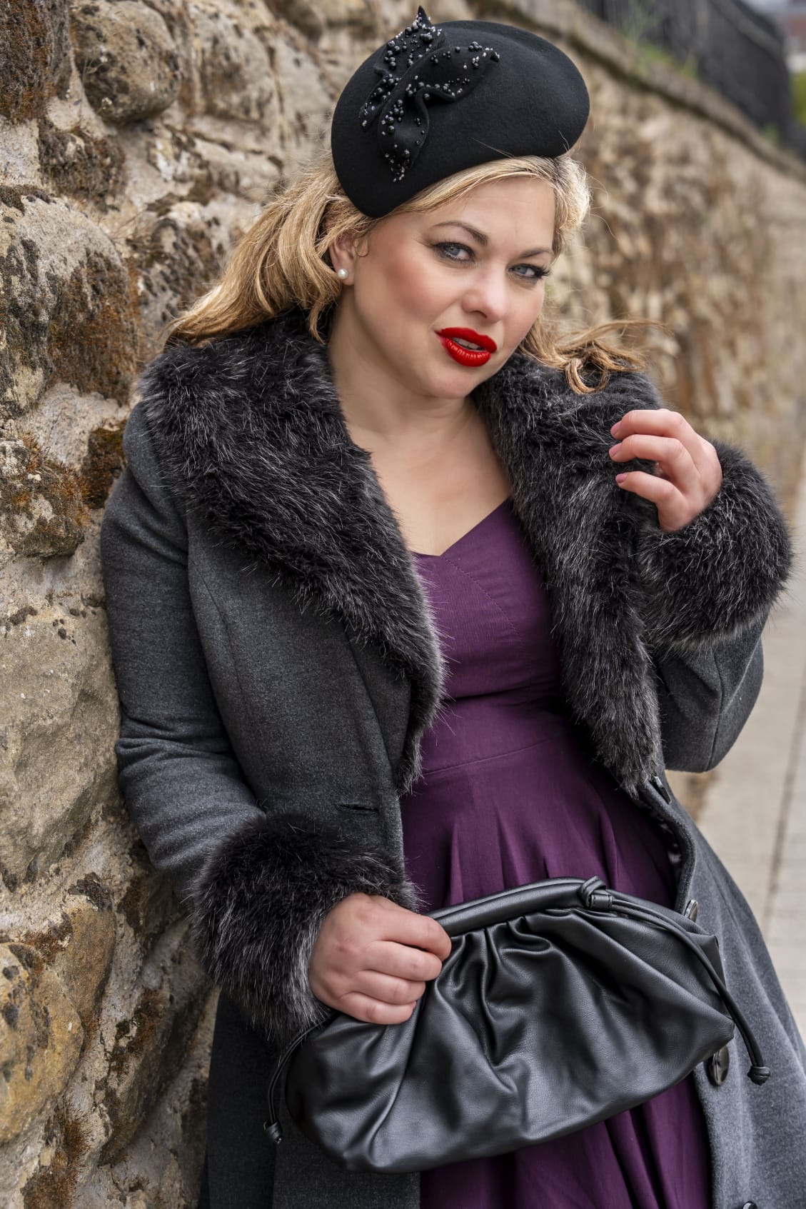 Bellissima: Couture Hat /Fascinator / Beret
