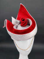 Rosie: Couture Hat/Fascinator